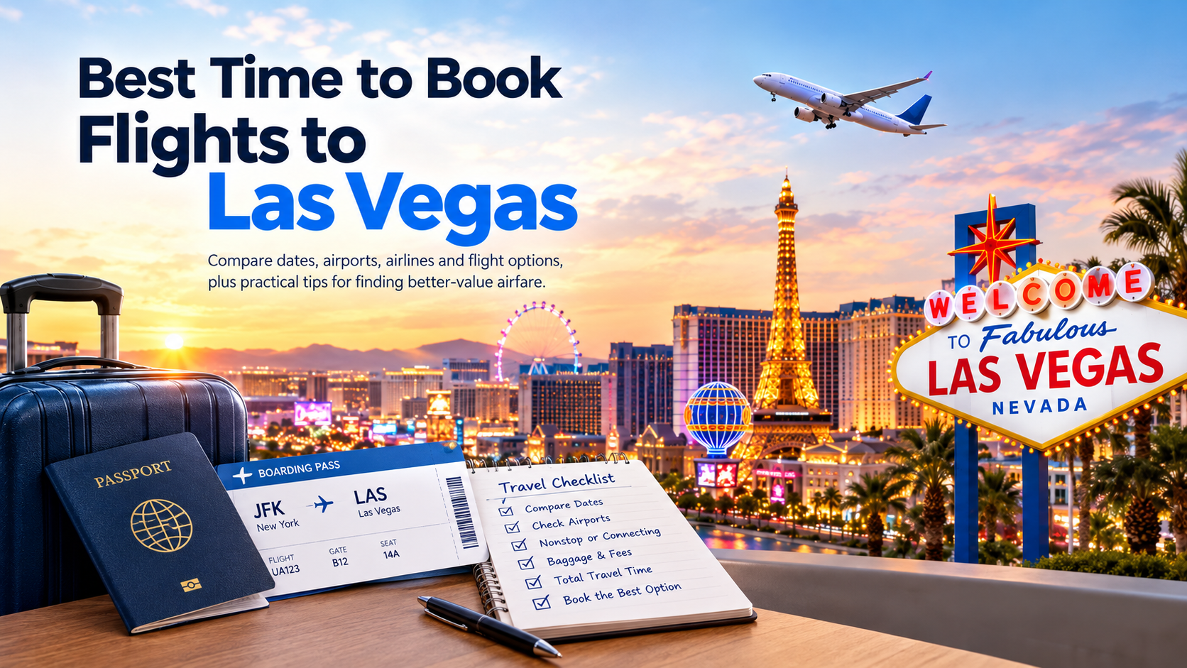 Best Time to Book Flights to Las Vegas