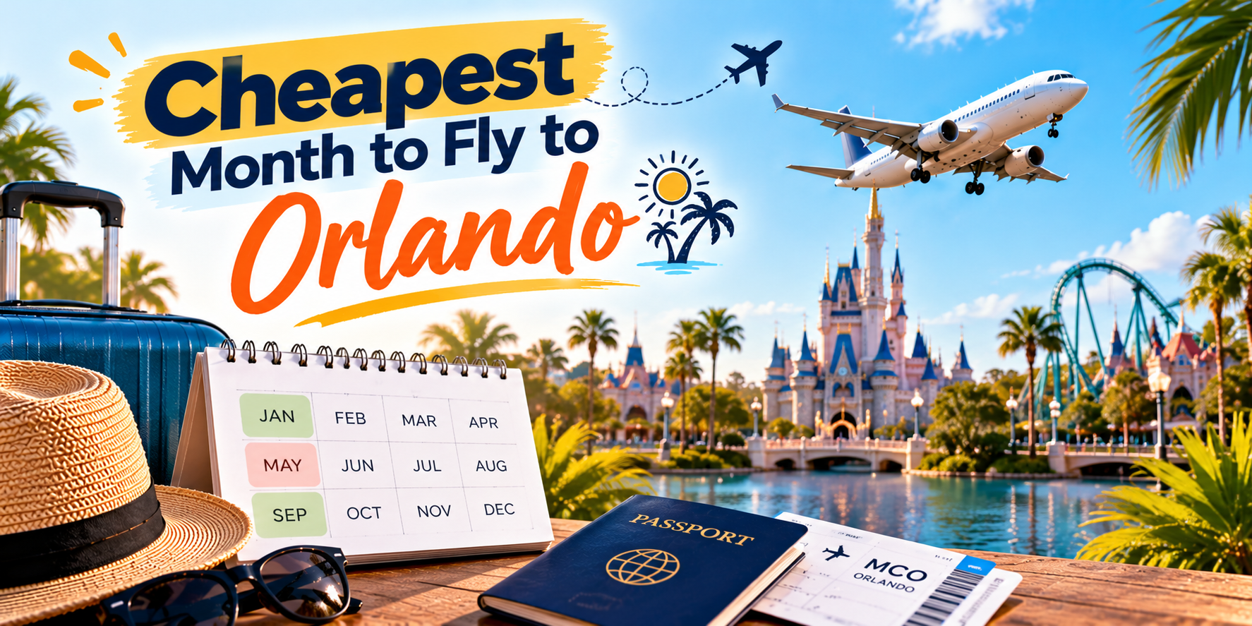 Cheapest Month to Fly to Orlando