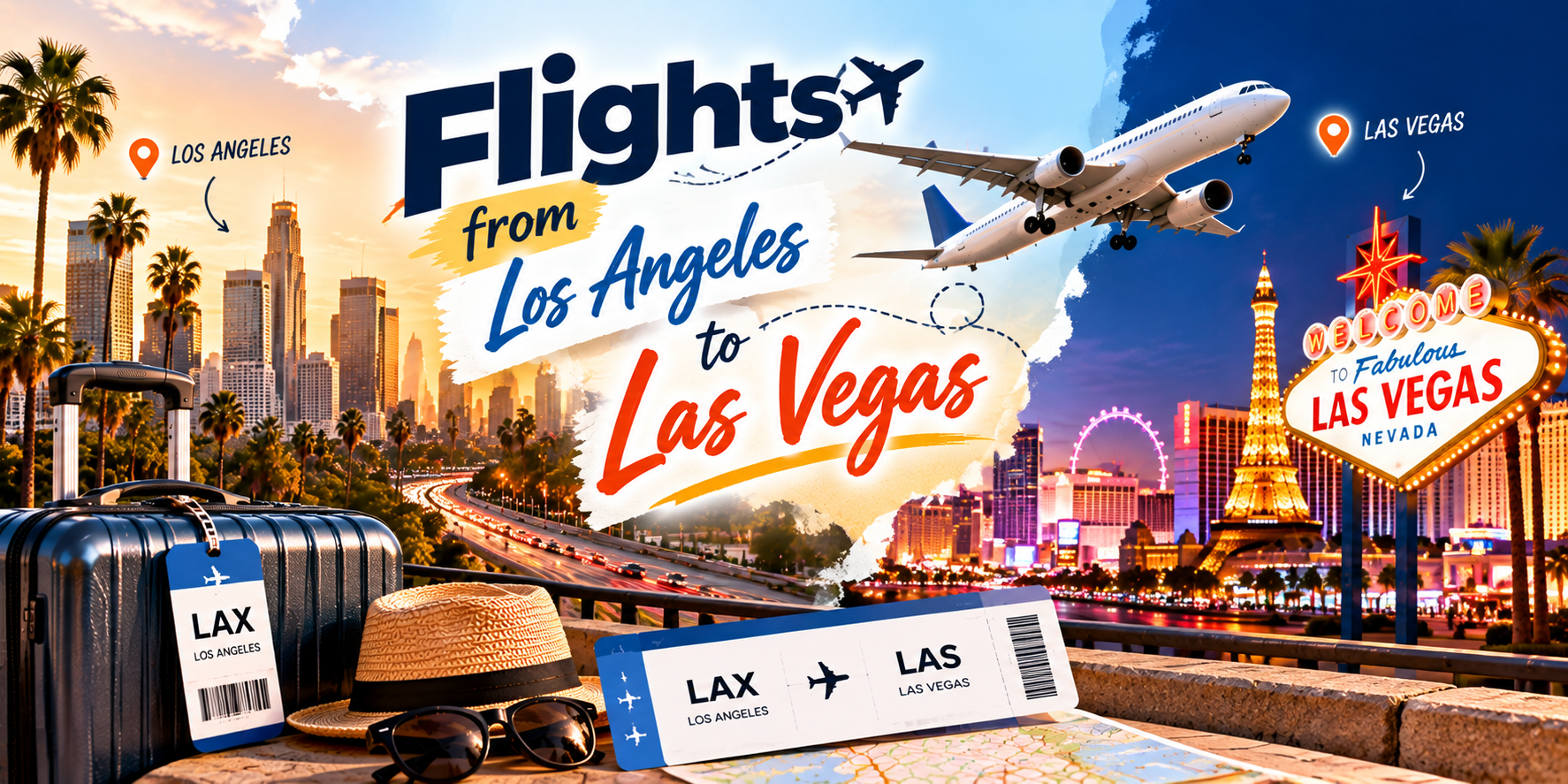 Flights from Los Angeles to Las Vegas