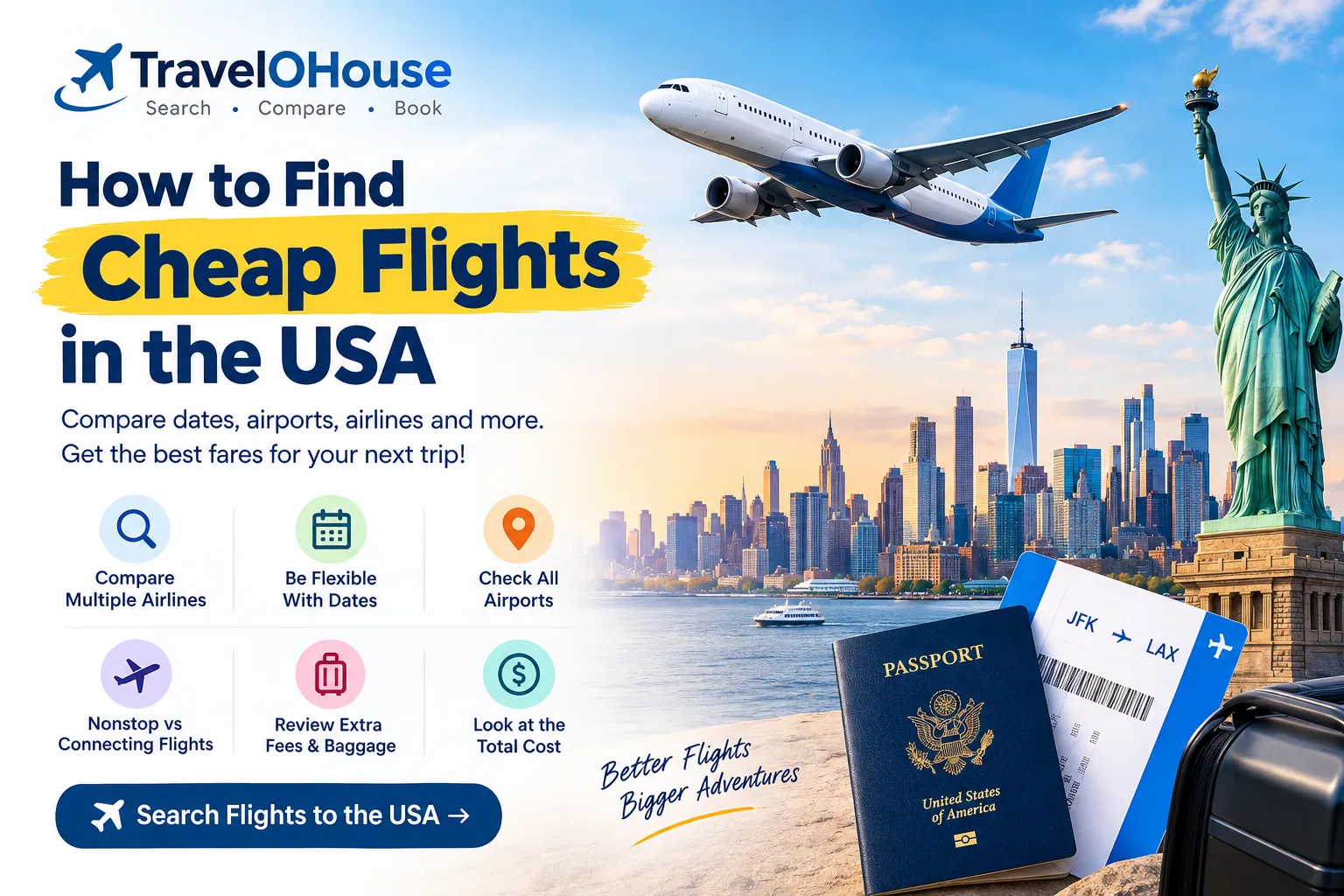 How to Find Cheap Flights in the USA